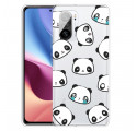 Coque Poco F3 Pandas Sentimentaux