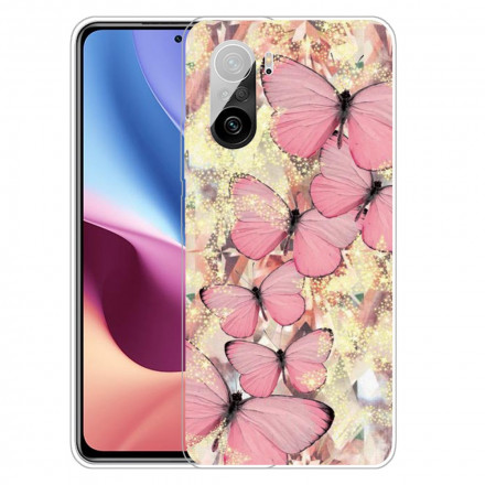 Coque Poco F3 Papillons Royaux