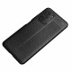 Coque Poco F3 Effet Cuir Litchi Double line Coque Poco F3 Effet Cuir Litchi Double line
