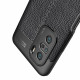 Coque Poco F3 Effet Cuir Litchi Double line Coque Poco F3 Effet Cuir Litchi Double line