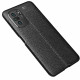 Coque Poco F3 Effet Cuir Litchi Double line Coque Poco F3 Effet Cuir Litchi Double line