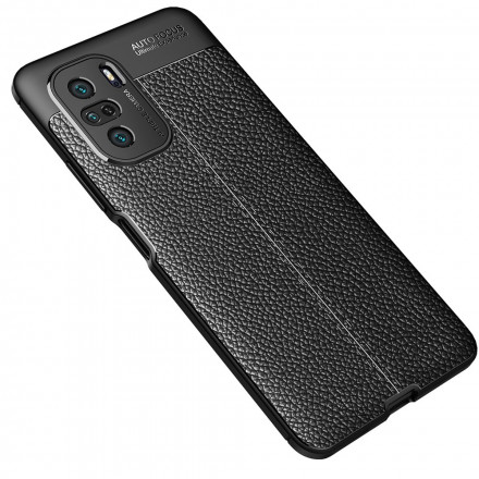 Coque Poco F3 Effet Cuir Litchi Double line Coque Poco F3 Effet Cuir Litchi Double line