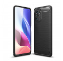 Coque Poco F3 Fibre Carbone Brossée