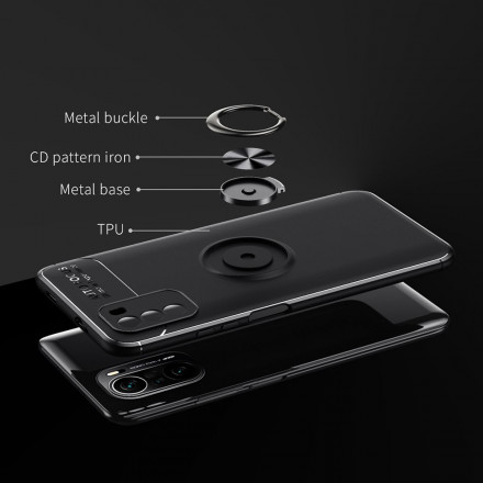 Coque Poco F3 Anneau Rotatif Coque Poco F3 Anneau Rotatif