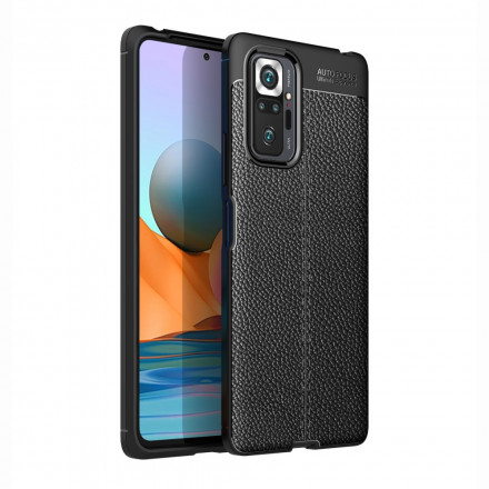 Coque Xiaomi Redmi Note 10 Pro Effet Cuir Litchi Double line Coque Xiaomi Redmi Note 10 Pro Effet Cuir Litchi Double line