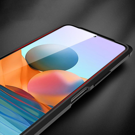 Coque Xiaomi Redmi Note 10 Pro Effet Cuir Litchi Double line Coque Xiaomi Redmi Note 10 Pro Effet Cuir Litchi Double line
