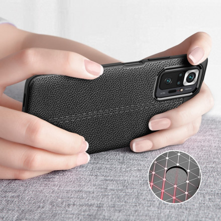 Coque Xiaomi Redmi Note 10 Pro Effet Cuir Litchi Double line Coque Xiaomi Redmi Note 10 Pro Effet Cuir Litchi Double line