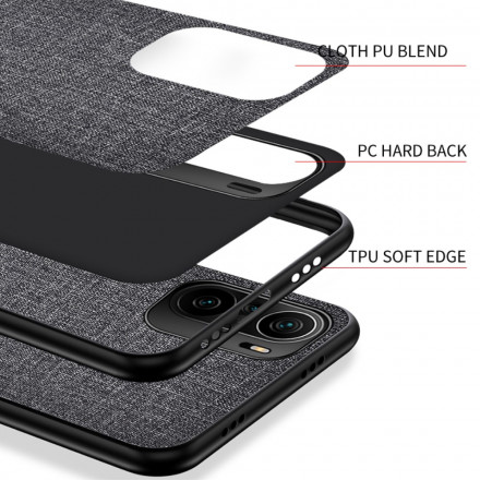Coque Xiaomi Poco F3 Texture Tissu