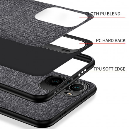 Coque Xiaomi Poco F3 Texture Tissu Coque Xiaomi Poco F3 Texture Tissu
