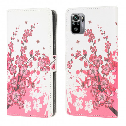 Housse Xiaomi Redmi Note 10 / Note 10 S Tropical Flowers Housse Xiaomi Redmi Note 10 / Note 10 S Tropical Flowers
