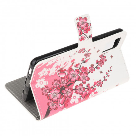 Housse Xiaomi Redmi Note 10 / Note 10 S Tropical Flowers Housse Xiaomi Redmi Note 10 / Note 10 S Tropical Flowers