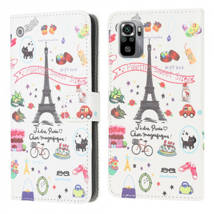 Housse Xiaomi Redmi Note 10 / Note 10S J'adore Paris