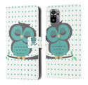 Housse Xiaomi Redmi Note 10 / Note 10s Hibou Endormi