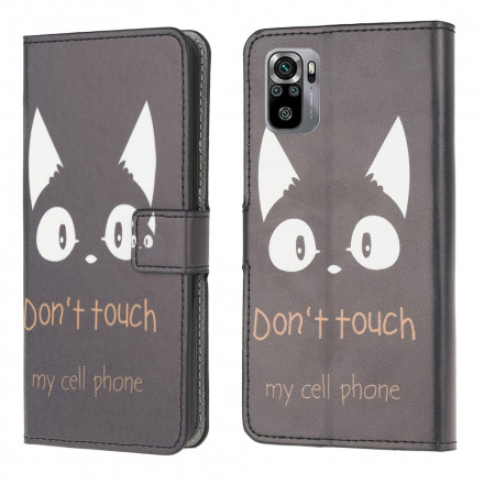 Housse Xiaomi Redmi Note 10 / Note 10s Don't Touch My Cell Phone Housse Xiaomi Redmi Note 10 / Note 10s Don't Touch My Cell Phone