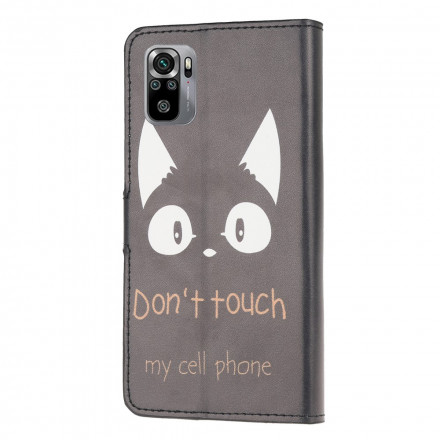 Housse Xiaomi Redmi Note 10 / Note 10s Don't Touch My Cell Phone Housse Xiaomi Redmi Note 10 / Note 10s Don't Touch My Cell Phone