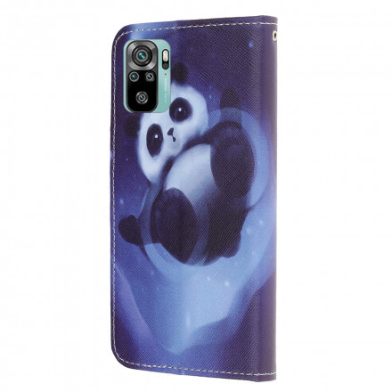 Housse Xiaomi Redmi Note 10 / Note 10s Panda Space à Lanière Housse Xiaomi Redmi Note 10 / Note 10s Panda Space à Lanière