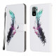 Housse Xiaomi Redmi Note 10 / Note 10s Plume à Lanière Housse Xiaomi Redmi Note 10 / Note 10s Plume à Lanière