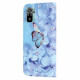 Housse Xiaomi Redmi Note 10 / Note 10s Papillons Diamants à Lanière Housse Xiaomi Redmi Note 10 / Note 10s Papillons Diamants à Lanière