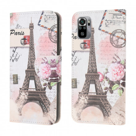 Housse Xiaomi Redmi Note 10 / Note 10s Tour Eiffel Rétro Housse Xiaomi Redmi Note 10 / Note 10s Tour Eiffel Rétro