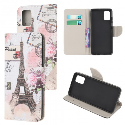 Housse Xiaomi Redmi Note 10 / Note 10s Tour Eiffel Rétro Housse Xiaomi Redmi Note 10 / Note 10s Tour Eiffel Rétro
