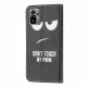 Housse Xiaomi Redmi Note 10 / Note 10s Don't Touch My Phone Housse Xiaomi Redmi Note 10 / Note 10s Don't Touch My Phone