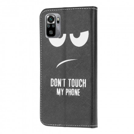 Housse Xiaomi Redmi Note 10 / Note 10s Don't Touch My Phone Housse Xiaomi Redmi Note 10 / Note 10s Don't Touch My Phone