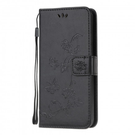 Housse Xiaomi Redmi Note 10 / Note 10s Papillons et Fleurs Housse Xiaomi Redmi Note 10 / Note 10s Papillons et Fleurs