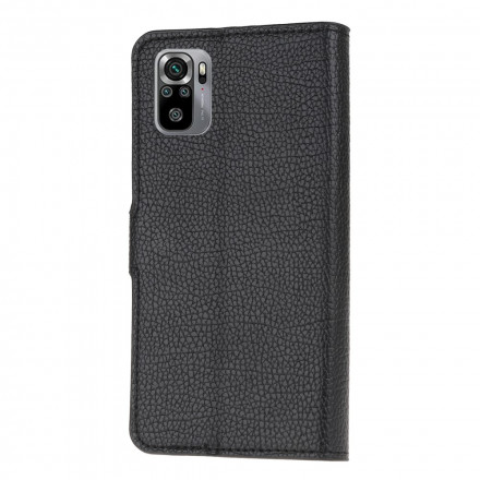 Housse Xiaomi Redmi Note 10 / Note 10s Effet Cuir Grain Litchi Housse Xiaomi Redmi Note 10 / Note 10s Effet Cuir Grain Litchi