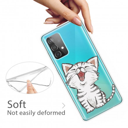 Coque Samsung Galaxy A32 4G Cute Cat