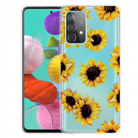 Coque Samsung Galaxy A32 4G Tournesols