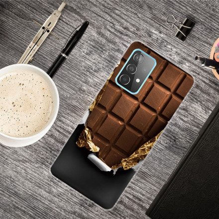 Coque Samsung Galaxy A32 54G Flexible Chocolat