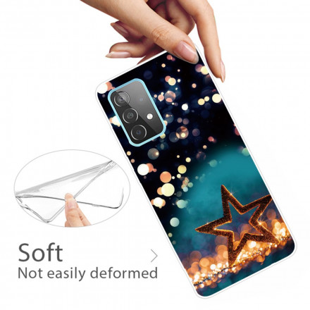 Coque Samsung Galaxy A32 4G Flexible Étoile