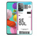 Coque Samsung Galaxy A32 4G Boarding Pass to Seoul