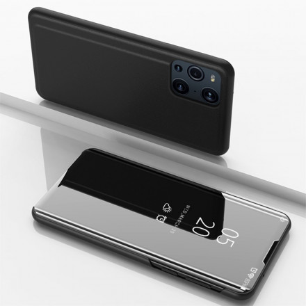 View Cover Oppo Find X3 / X3 Pro Miroir et Simili Cuir View Cover Oppo Find X3 / X3 Pro Miroir et Simili Cuir