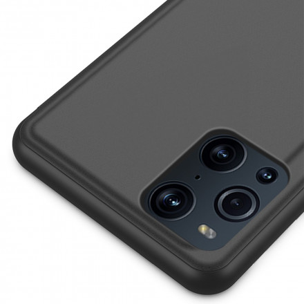 View Cover Oppo Find X3 / X3 Pro Miroir et Simili Cuir View Cover Oppo Find X3 / X3 Pro Miroir et Simili Cuir