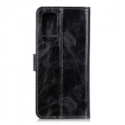Housse Oppo Find X3 Lite Effet Cuir Coutures Apparentes Housse Oppo Find X3 Lite Effet Cuir Coutures Apparentes