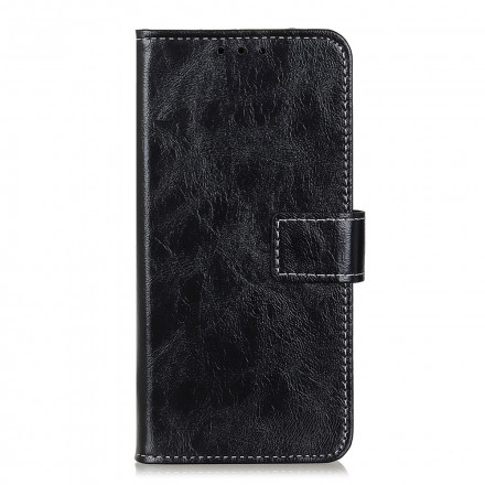 Housse Oppo Find X3 Lite Effet Cuir Coutures Apparentes Housse Oppo Find X3 Lite Effet Cuir Coutures Apparentes