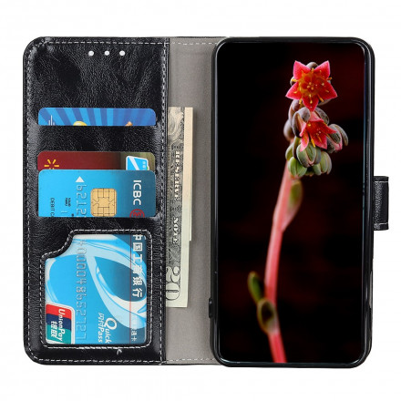 Housse Oppo Find X3 Lite Effet Cuir Coutures Apparentes Housse Oppo Find X3 Lite Effet Cuir Coutures Apparentes