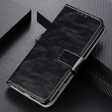 Housse Oppo Find X3 Lite Effet Cuir Coutures Apparentes Housse Oppo Find X3 Lite Effet Cuir Coutures Apparentes