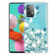 Coque Samsung Galaxy A32 4G Fleurs Blanches