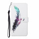 Housse Samsung Galaxy A32 4G Plume à Lanière Housse Samsung Galaxy A32 4G Plume à Lanière