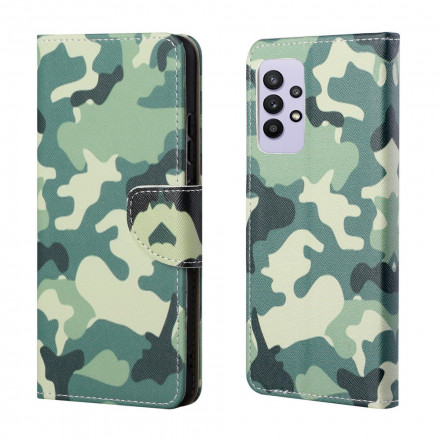 Housse Samsung Galaxy A32 4G Camouflage Militaire