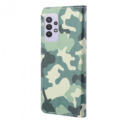 Housse Samsung Galaxy A32 4G Camouflage Militaire