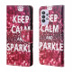 Housse Samsung Galaxy A32 4G Keep Calm and Sparkle