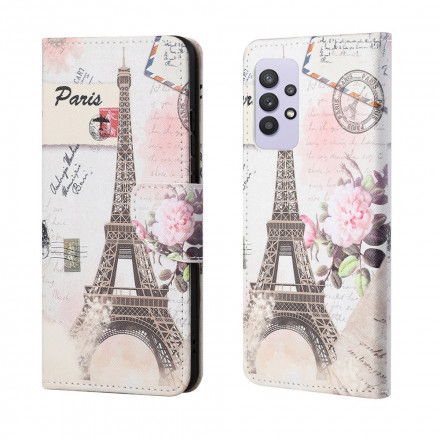 Housse Samsung Galaxy A32 4G Tour Eiffel Rétro Housse Samsung Galaxy A32 4G Tour Eiffel Rétro