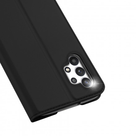 Flip Cover Samsung Galaxy A32 4G Skin Pro Series DUX DUCIS Flip Cover Samsung Galaxy A32 4G Skin Pro Series DUX DUCIS