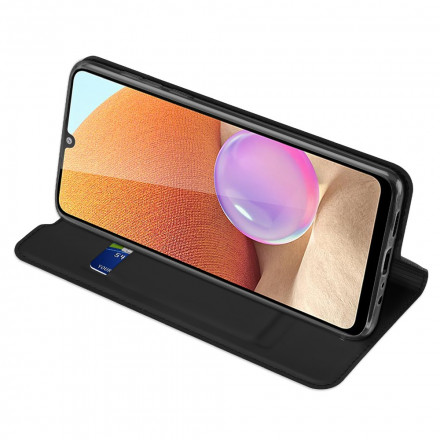 Flip Cover Samsung Galaxy A32 4G Skin Pro Series DUX DUCIS Flip Cover Samsung Galaxy A32 4G Skin Pro Series DUX DUCIS