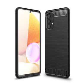 Coque Samsung Galaxy A32 4G Fibre Carbone Brossée