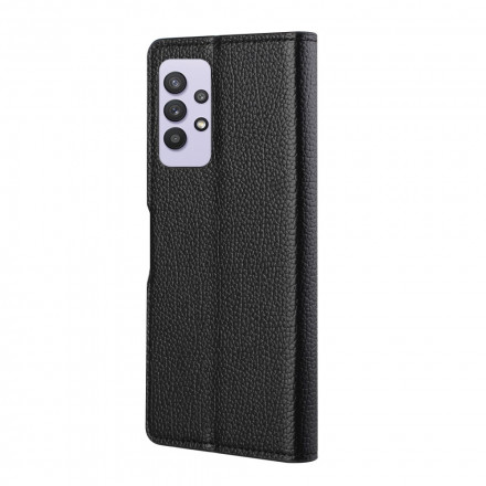 Housse Samsung Galaxy A32 4G Simili Cuir Litchi Housse Samsung Galaxy A32 4G Simili Cuir Litchi