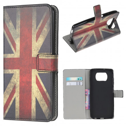 Housse Xiaomi Poco X3 Drapeau Angleterre